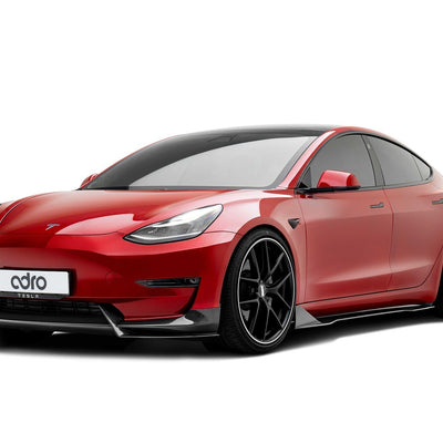 Tesla Model 3 Premium Prepreg Carbon Fiber Full Body Kit (PRE-ORDER GOOGLE FORM LINK) - ADRO 