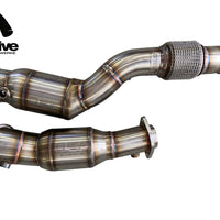 Active Autowerke G80/G82/G87 S58 Downpipes w Active A-flow Cats – 2021+ M3 / M4 / 2023+ M2