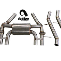 Active Autowerke G80 M3 and G82 M4 Valved Rear Axle-back Exhaust