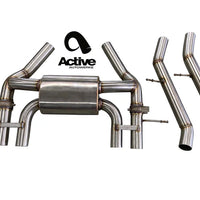 Active Autowerke G87 M2 Valved Rear Axle-back Exhaust 11-119