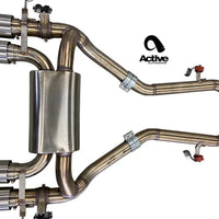 Active Autowerke G80 M3 and G82 M4 Valved Rear Axle-back Exhaust