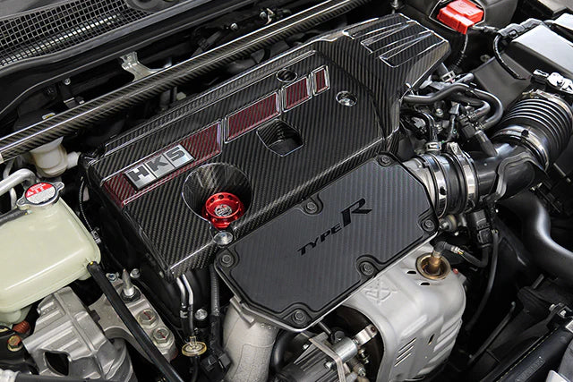HKS CARBON ENGINE COVER FOR HONDA CIVIC TYPE R FL5 FK8 K20C 70026-AH013