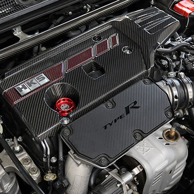 HKS CARBON ENGINE COVER FOR HONDA CIVIC TYPE R FL5 FK8 K20C 70026-AH013