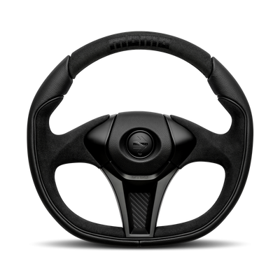 MOMO GT50 2.0 Black Edition Suede Leather 350mm Steering Wheel