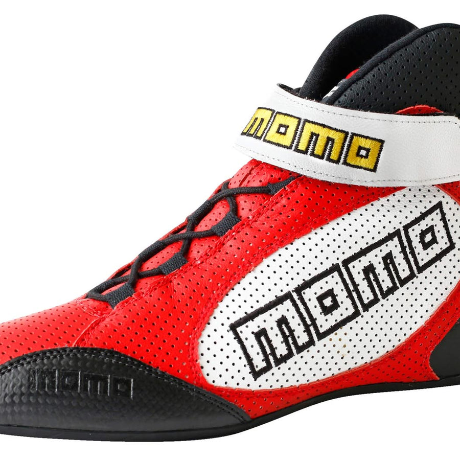 MOMO GT Pro Red FIA Approved Race Boots Size 40