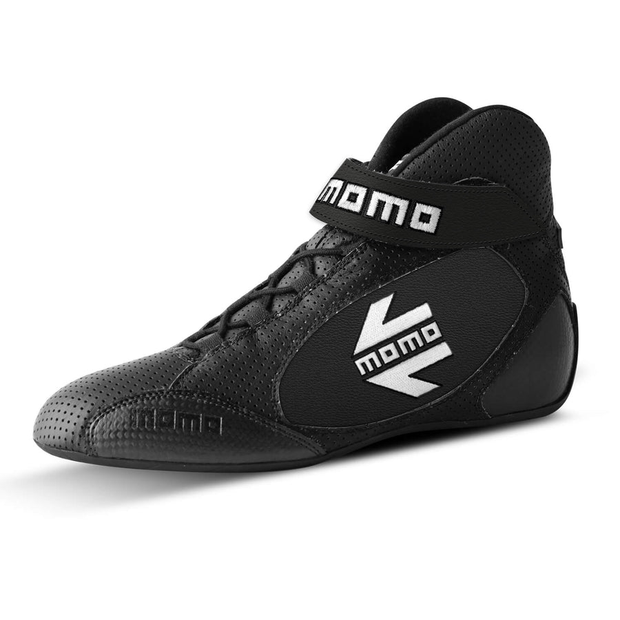 MOMO GT Pro Black FIA Approved Race Boots Size 38