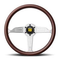 MOMO Heritage Grand Prix Silver 350mm Steering Wheel - VGRPRIXMZ350