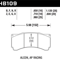 Hawk Performance Blue 9012 Front Brake Pads