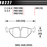 Hawk Performance HPS 5.0 Pads