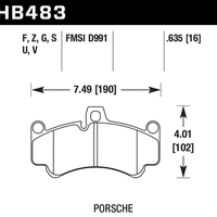 Hawk Performance DTC-80 Brake Pads