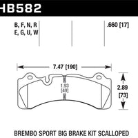 Hawk Performance HPS 5.0 Front Brake Pads