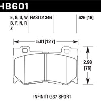 Hawk Performance HP+ Front Brake Pads