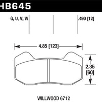 Hawk Performance DTC-30 Brake Pads