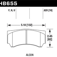 Hawk Performance HPS 5.0 Front/Rear Brake Pads