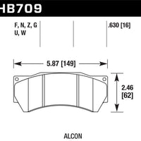 Hawk Performance HPS 5.0 Front Brake Pads