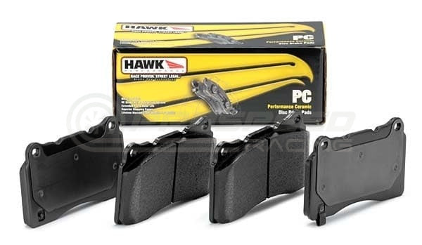 Hawk Performance Ceramic Pads Front