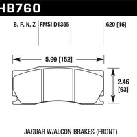 Hawk Performance Ceramic Brake Pads