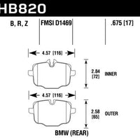 Hawk Performance Ceramic Brake Pads