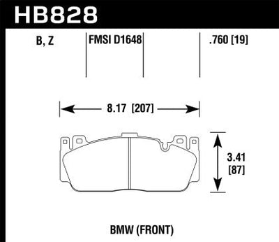 Hawk Performance HPS 5.0 Front Brake Pads