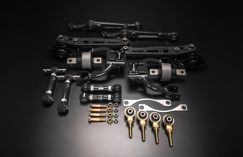 SUSPENSION PACKAGE HARDENED RUBBER BLACK HONDA, CIVIC, EG 92-95, INTEGRA TYPE R, DC2 94-01