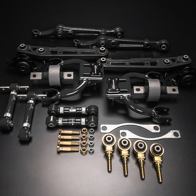 SUSPENSION PACKAGE HARDENED RUBBER BLACK HONDA, CIVIC, EG 92-95, INTEGRA TYPE R, DC2 94-01