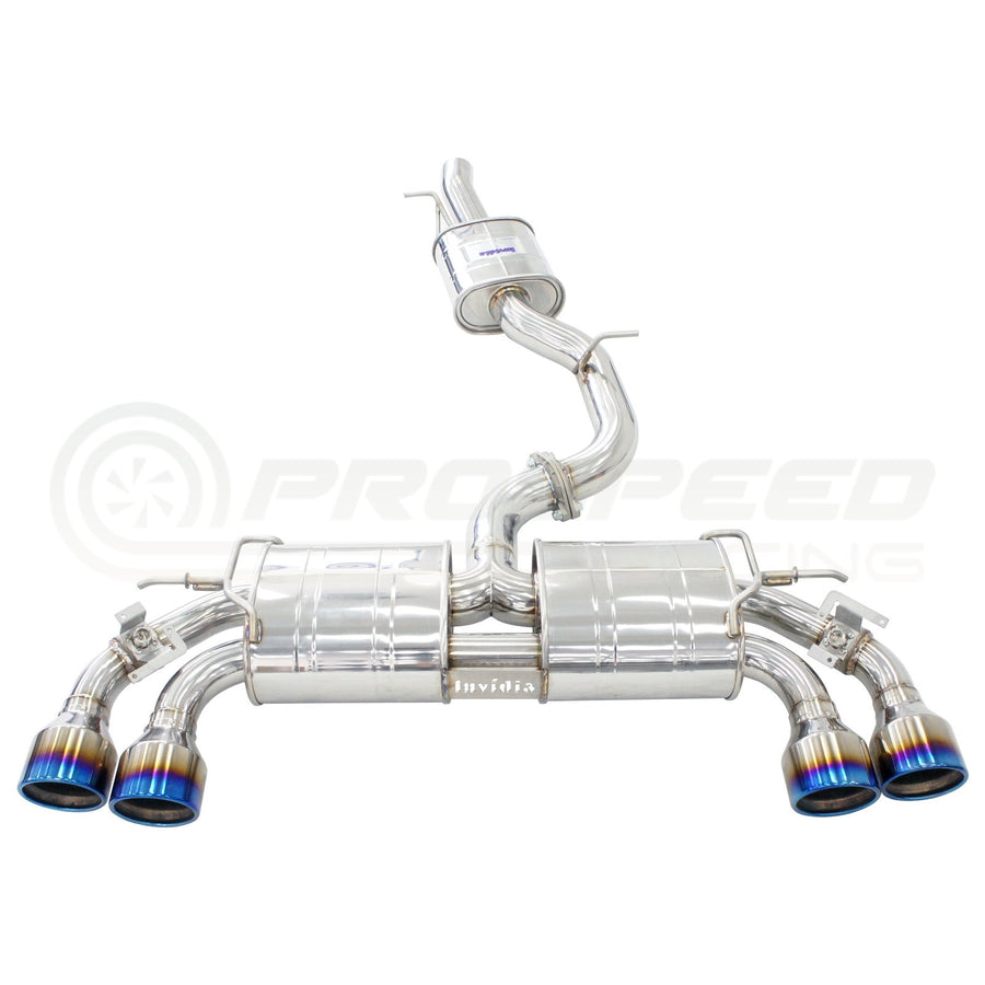Invidia R400 Valved Cat Back Exhaust w/Round Tips