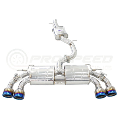 Invidia R400 Valved Cat Back Exhaust w/Round Tips
