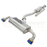 Invidia Q300 Cat Back Exhaust - Rolled Stainless Tips