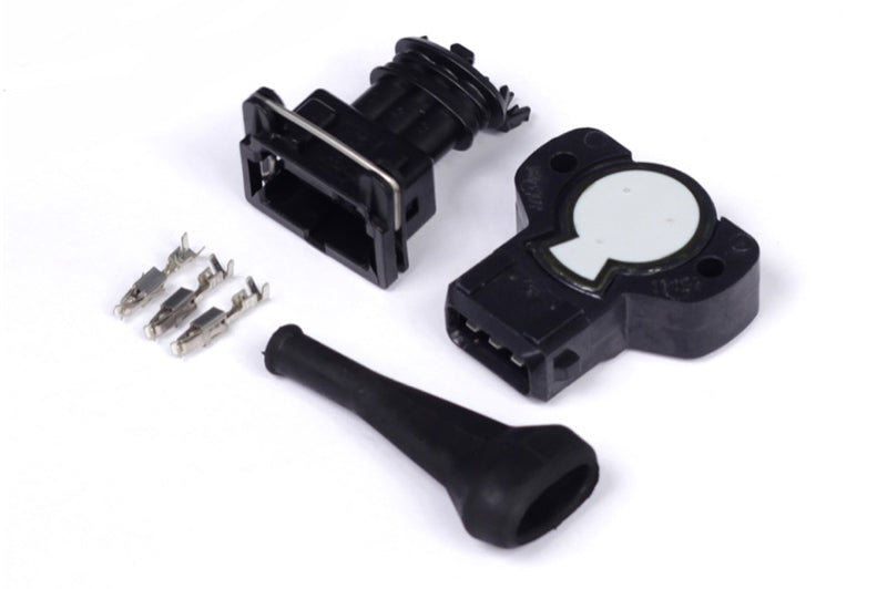HALTECH Throttle Position Sensor - Grey CW Rotation 8mm D-Shaft - HT-010402