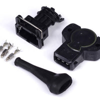 HALTECH Throttle Position Sensor - Black CCW Rotation 8mm D-Shaft - HT-010404