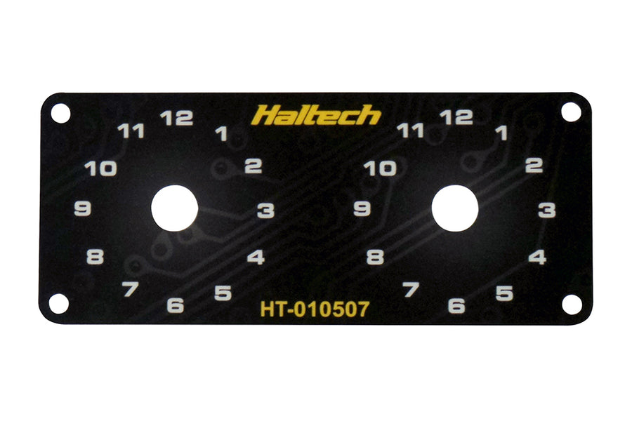 HALTECH Dual Switch Panel Only - HT-010507