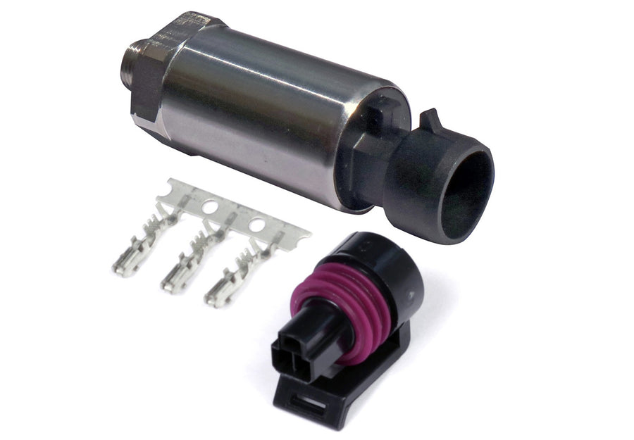 HALTECH 250 PSI Motorsport Fuel/Oil/Wastegate Pressure Sensor (Stainless Steel Diaphragm) - HT-010912