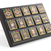 HALTECH Haltech CAN Keypad 15 button (3x5) - HT-011502