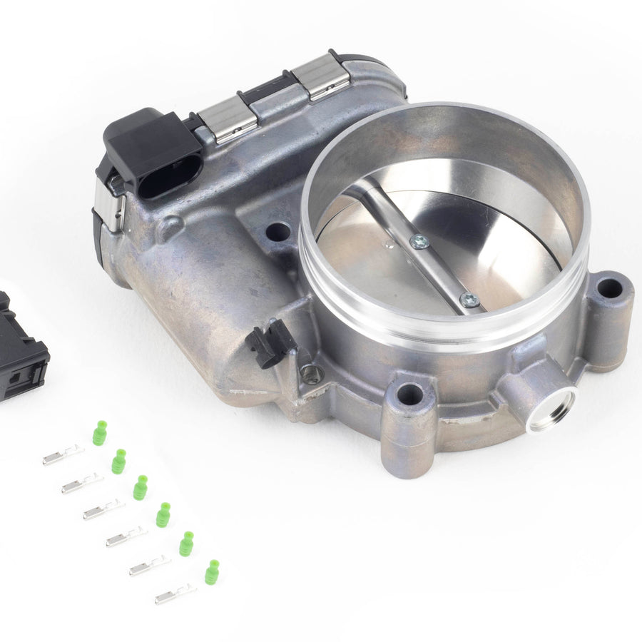 HALTECH Bosch 82mm Electronic Throttle Body - Includes connector and pins - HT-011803