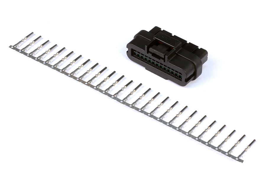 HALTECH Plug and Pins Only - AMP 26 Pin 2 Row Superseal Connector - HT-030010