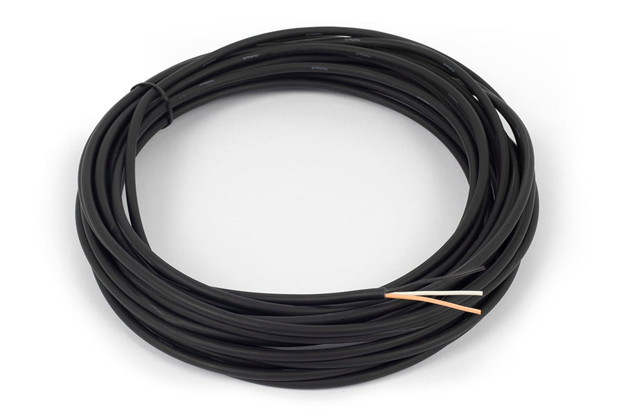 HALTECH Cable - Multicore - 3 x 22AWG (Orange/Black/White) - 10M (32') - HT-039203