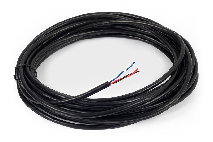 HALTECH Cable - Multicore - 4 x 20AWG (Red/Black/White/Blue) - 10M (32') - HT-039204