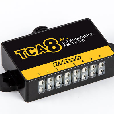 HALTECH TCA-8 (4+4) Eight Channel Thermocouple Amplifier Programmed as TCA-4A and TCA-4B - HT-059908