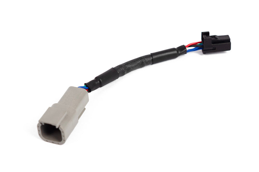 HALTECH Haltech CAN Adaptor Cable DTM-4 Female Receptacle/Socket to 8 pin Black Tyco - HT-130040