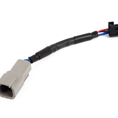 HALTECH Haltech CAN Adaptor Cable DTM-4 Female Receptacle/Socket to 8 pin Black Tyco - HT-130040