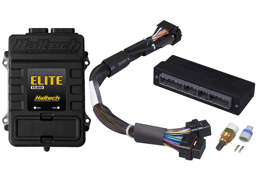 HALTECH Elite 1500 + Mitsubishi EVO 4 5 6 7 8 (5 Speed) Plug 'n' Play Adaptor Harness Kit - HT-150945 EVO4 EVO5 EVO6 EVO7 EVO8