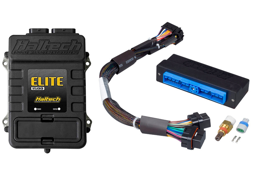 HALTECH Elite 1500 + Nissan 200SX/Silvia S15 & S14A S2 Plug 'n' Play Adaptor Harness Kit - HT-150955