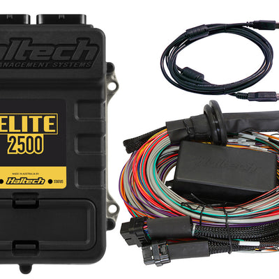 HALTECH Elite 2500 + Premium Universal Wire-in Harness Kit - HT-151304