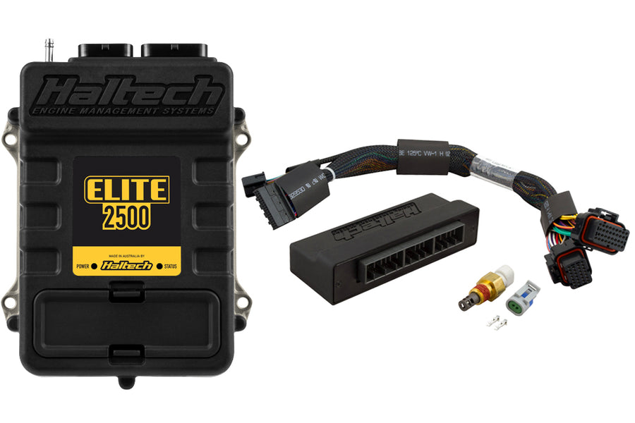 HALTECH Elite 2500 + Mitsubishi EVO 9 8 MR Plug 'n' Play Adaptor Harness Kit - HT-151331 EVO9 EVO8MR EVOLUTION