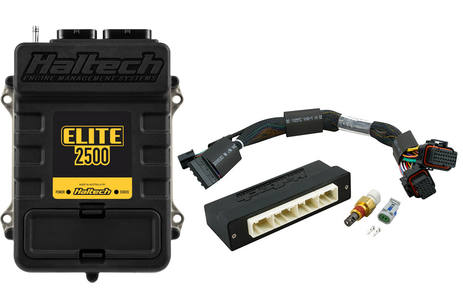 HALTECH Elite 2500 + Subaru Liberty/Legacy Gen 4 3.0R & GT Plug 'n' Play Adaptor Harness Kit - HT-151356