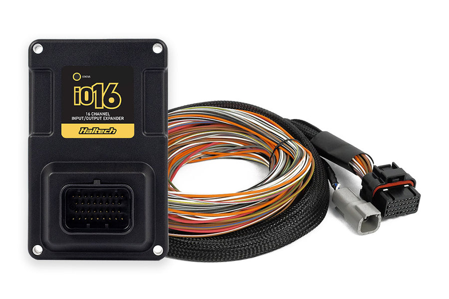 Haltech Nexus IO16 Input/Output Expander with Universal Wire in Harness 2.6M (8.5') HT-196200