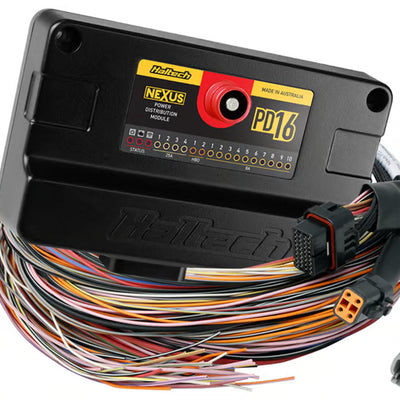 HALTECH PD16 PDM + Flying Lead Harness (5M) - HT-198201