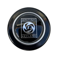 MOMO British Leyland Chrome Black Round Lip Horn Blank