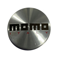Momo Italy Silver Centre Caps for Momo wheels 50mm (Set of 4)