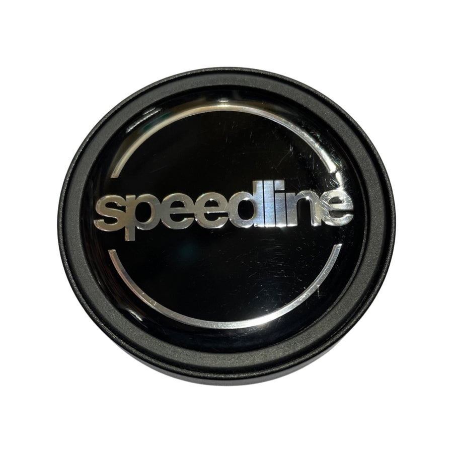Speedline Black Centre Caps 59mm (Set of 4)